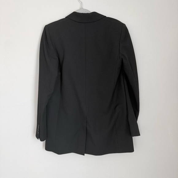 Aritzia Wilfred Black Double-Breasted Blazer - Picture 6 of 11